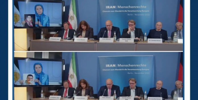 خطاب السيدة مريم رجوي في مؤتمر حقوق الإنسان في ألمانيا
