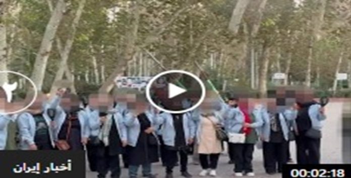 احیاءً لذكرى انتفاضة نوفمبر: مسيرات نسائية وتحركات لراكبي الدراجات لوحدات المقاومة في شيراز وأصفهان