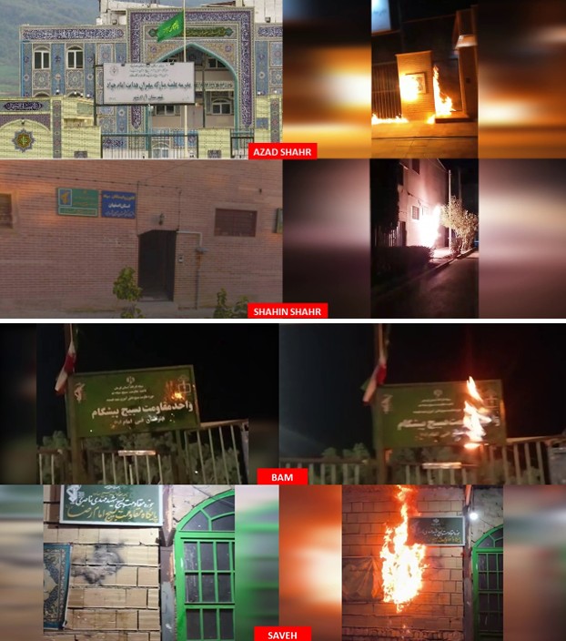 20 عملية ينفذها شباب الانتفاضة في طهران و15 مدينة أخرى؛ إحياءً لذكرى انتفاضة نوفمبر 2019