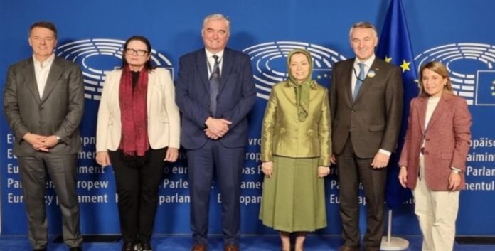 مؤتمر في البرلمان الأوروبي .. مريم رجوي: اعترفوا بنضال الشعب الإيراني من أجل إسقاط الاستبداد الديني