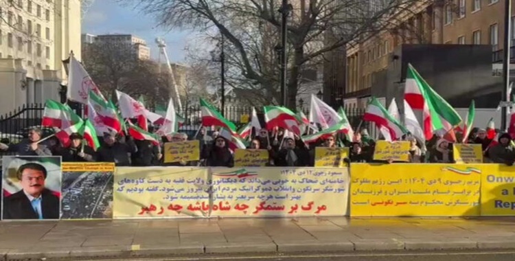 انتفاضة الإيرانيون الأحرار من أوروبا إلى أمريكا؛ و في برد الشتاء دعماً للانتفاضة الوطنية وشعار “لا لنظام الشاه ولا لنظام الملالي”