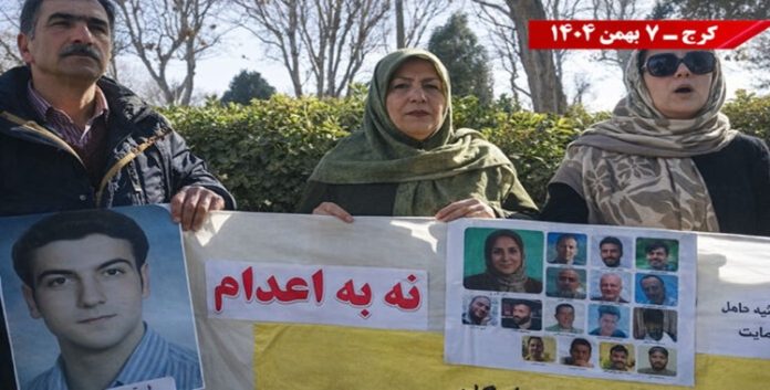 دعم حملة “ثلاثاء لا للإعدام” من جانب عائلات سجناء سياسيين محكومين بالإعدام : بحثنا عن أحبائنا بين آلاف الجثث في المغاسل