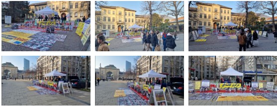 الإيرانيون الأحرار من برلين إلى هايدلبرغ… يتحدّون الصقيع ويهتفون ضد “الديكتاتوريتين”: لا لعودة الشاه ولا لاستمرار حكم الملالي