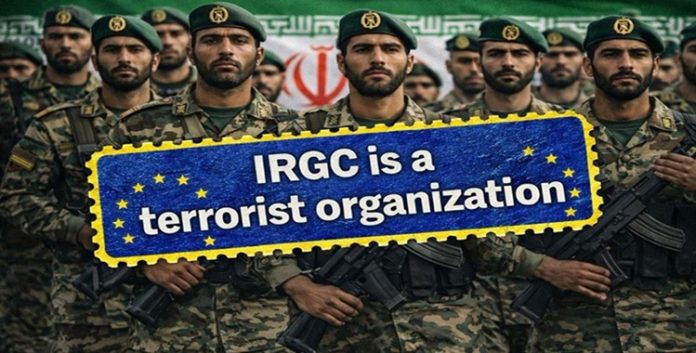 هزة كبرى تهزّ أركان النظام الإيراني مع تصنيف “قوات الحرس” منظمة إرهابية و حق الدفاع المشروع للشعب الایراني
