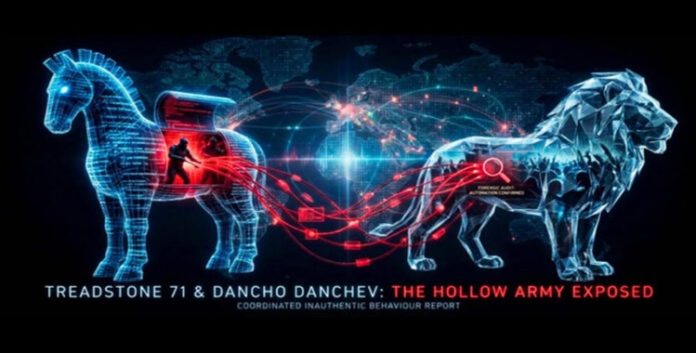 شعبية “ابن الشاه” صناعة مخابراتية عبر الروبوتات هذا ما کشفت عنه “مؤسسة تريدستون 71” مع تفكك شيفرة “حصان طروادة” السيبراني