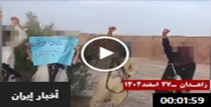 ایران... رفع راية الحكومة المؤقتة وأعلان مسار السلام والحرية بواسطة وحدات المقاومة