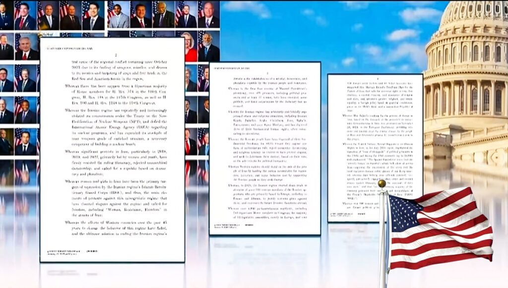 نائبان في الكونغرس يؤكدان: لا لعودة حكم الشاه ولا لاستمرار حكم الملالي في إيران