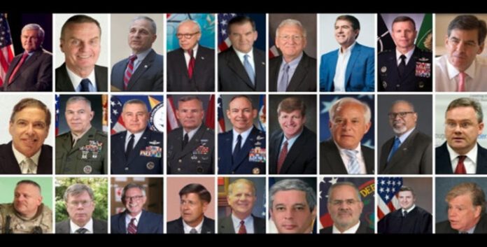 29 شخصية أمريكية تعلن تأييدها للحكومة المؤقتة وخطة مريم رجوي لإيران