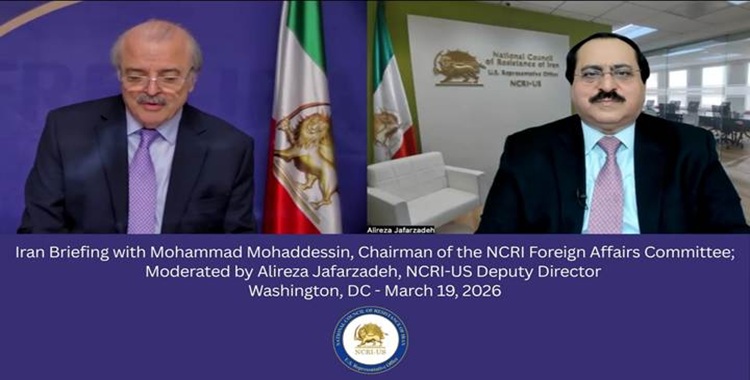 من واشنطن محمد محدثين یعرض خريطة طريق للانتقال الديمقراطي في إيران