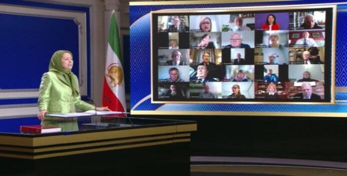 مريم رجوي: أدعو العالم باسم السلام وباسم الحرية إلى الاعتراف بالحل الوحيد للأزمة الإيرانية الخطيرة