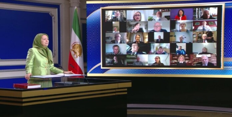 السیدة مريم رجوي: هذه خارطة طريق لإسقاط النظام وتأسيس جمهورية ديمقراطية هندسة الديمقراطية في إيران..