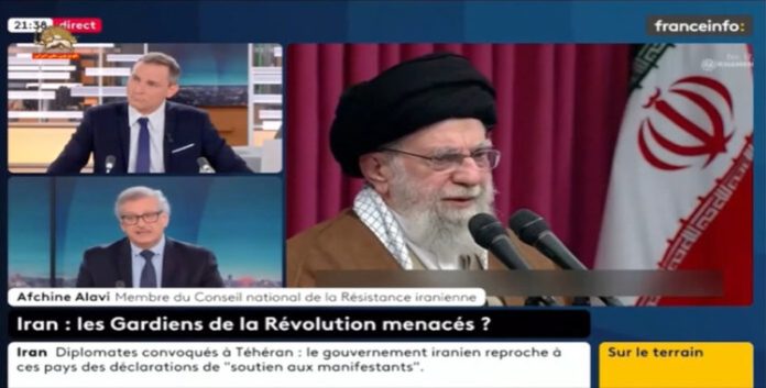 تلفزيون فرانس إنفو: الإيرانيون يرفضون ديكتاتوريات الماضي والحاضر، وحملات مضللة لتلميع صورة ابن الشاه