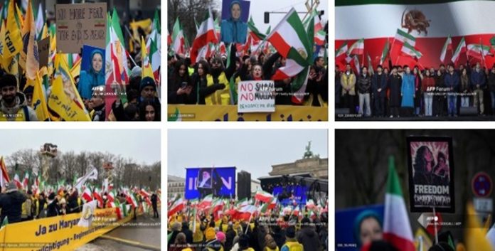 حراك عالمي يمتد عبر قارتين ضد النظام الکهنوتي