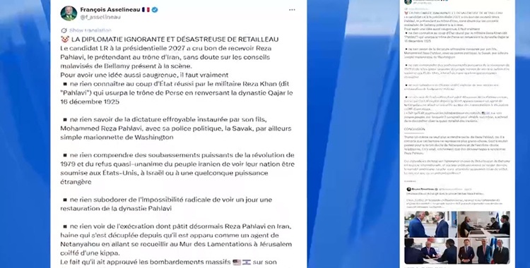 إليزابيتا زامباروتي: ابن الشاه يدافع عن إرث القمع، والحرية لا تتحقق باستبدال عمامة الملالي بتاج الشاه