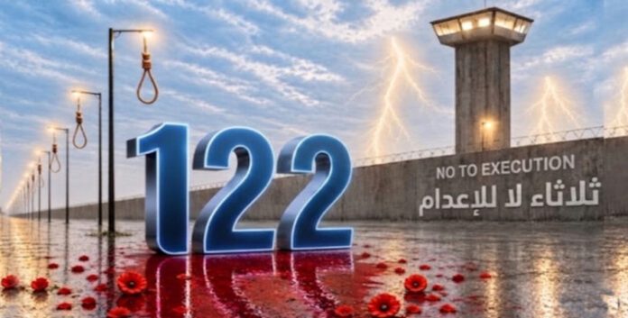 ایران...لمواجهة مشانق النظام الایراني؛ إضراب شامل عن الطعام يجتاح 56 سجناً