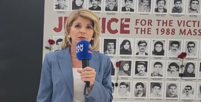 السفيرة الأمريكية كارلا ساندز: يجب دعم المقاومة الديمقراطية وبرنامج النقاط العشر لمواصلة ضغط على النظام الإيراني