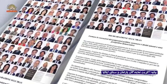 ادانة الإعدامات السياسية للنظام الإيراني و دعوة لدعم خطة مريم رجوي من جانب أغلبيةُ البرلمان ومجلس الشيوخ الإيطالي
