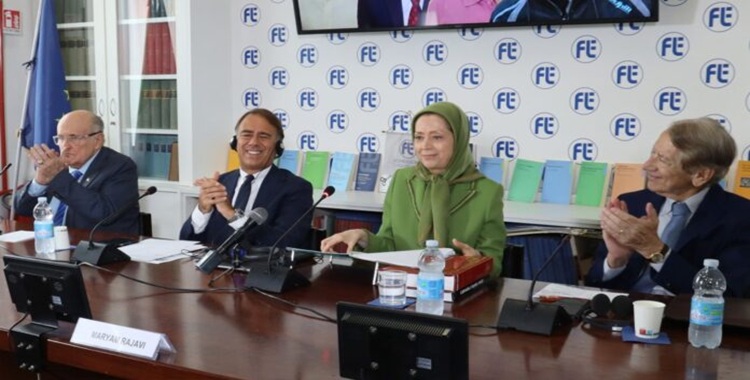 رئيسُ وزراء إيطاليا الأسبق : سواعد الشعب الإيراني ستحسم مستقبل ایران ولیس الحروب ولا للاسترضاء