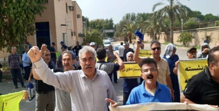 إيران.. تندیداً بالغلاء والفساد ونهب الثروات؛ الاحتجاجات الواسعة للمتقاعدين تعم عدة المدن