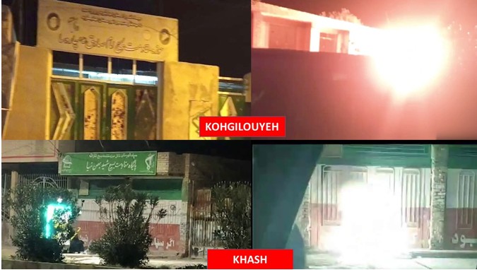إيران: ۲۰ عملية في طهران و۱۲ مدينة أخرى ضد مراكز الحرس والباسيج