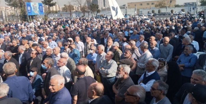 ایران... احتجاجات متزامنة لمتقاعدي «هما» وعمال «خوشه صبا»