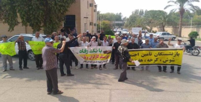 ایران... تصاعد احتجاجات المتقاعدون على التضخم والغلاء وسط تجمعات عمالية في الأهواز